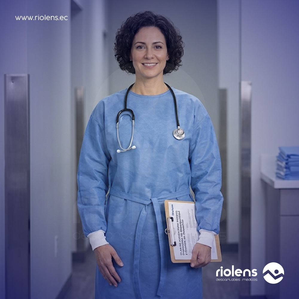 Bata médica no estéril