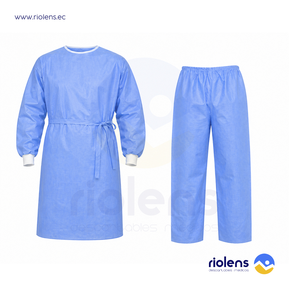 Traje Básico No Estéril (Bata + Pantalón)